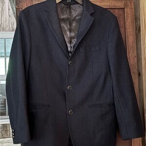 Zara man wool blend suit blazer 38